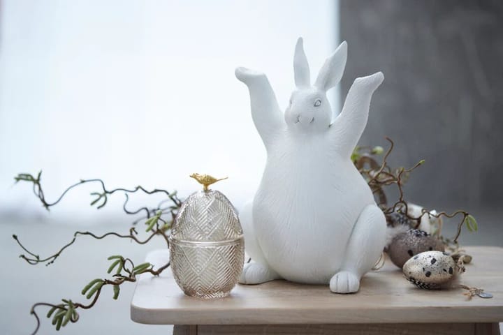 Esmia Osterei 15cm, Dark grey-light gold Lene Bjerre