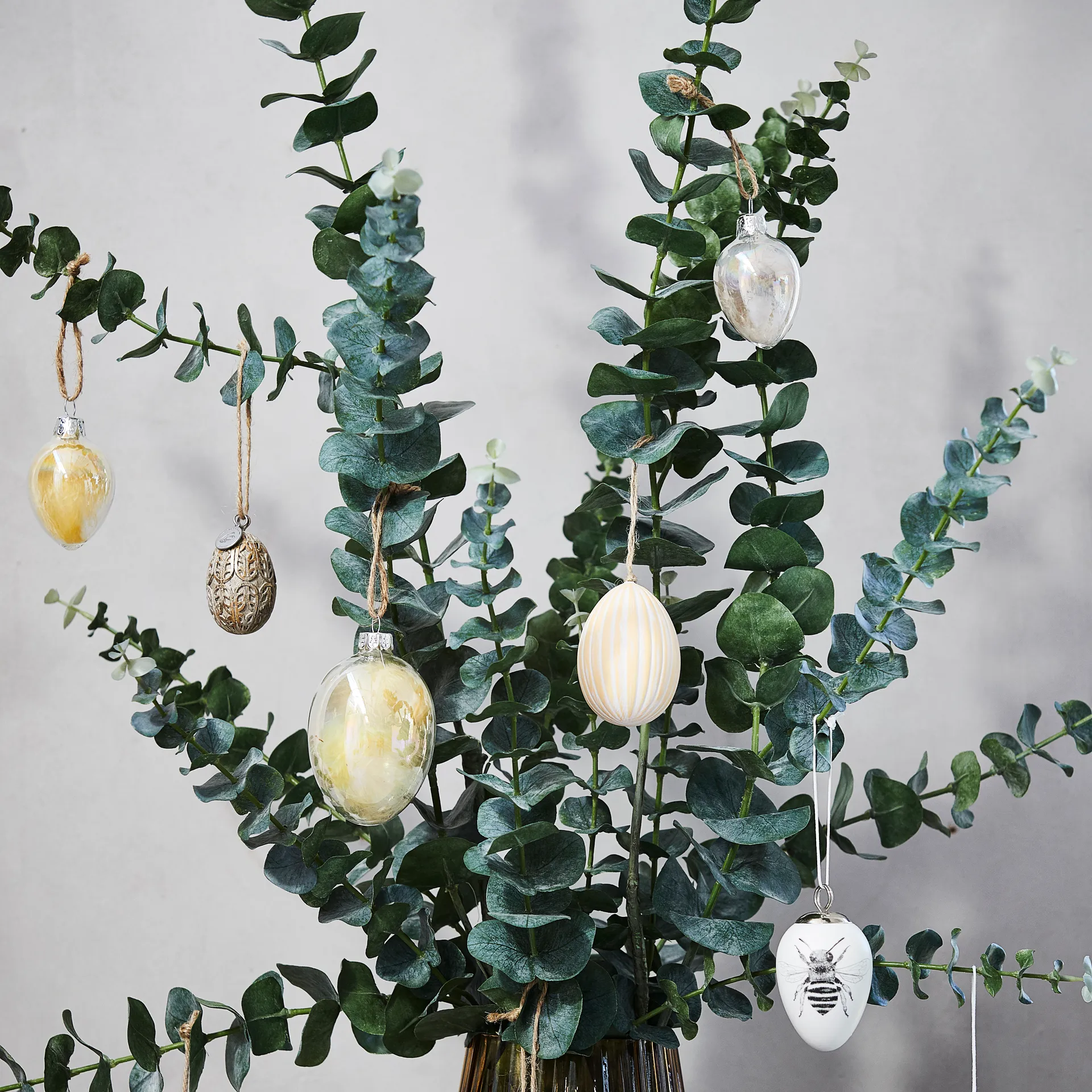 Estinia Osteranhänger 6cm, Mauve chalk Lene Bjerre