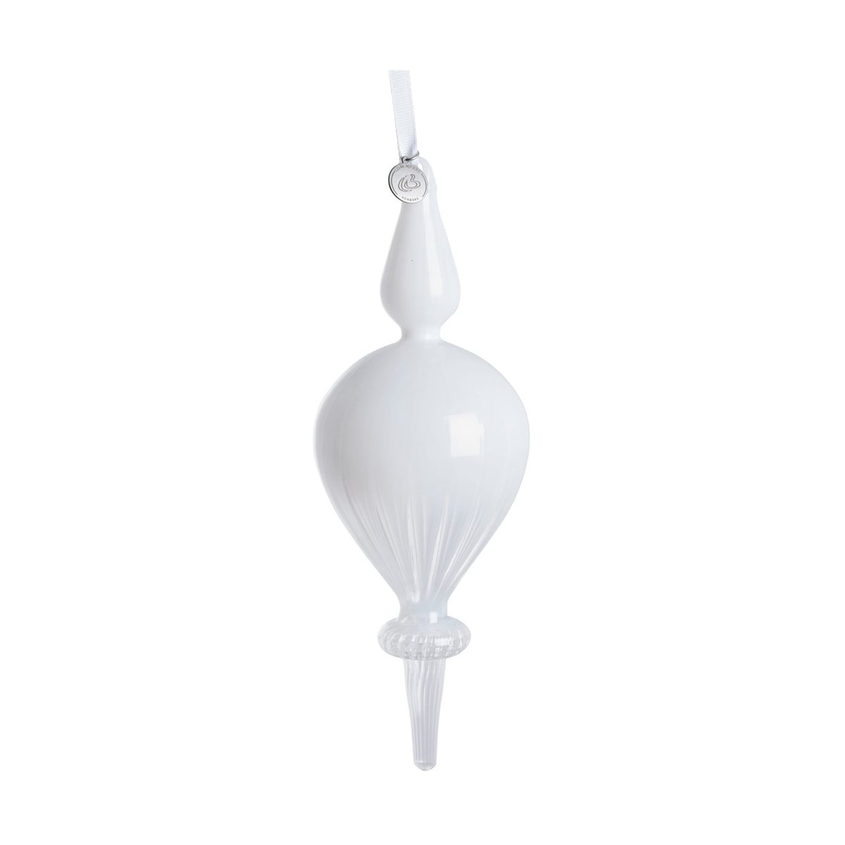 Lene Bjerre Glossia Weihnachtshänger 21 cm Weiß