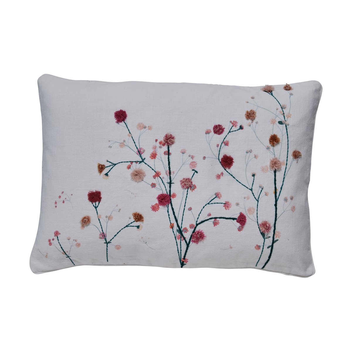 Lene Bjerre Hallie Kissen 40x60 cm Off White | Skandinavisches Design | Zier- & Dekokissen | Weiß