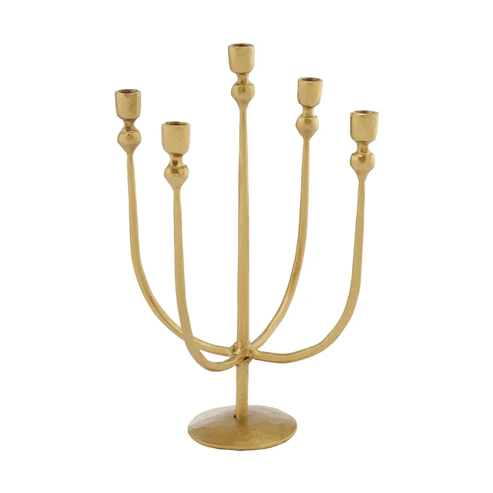 Imelia Kerzenhalter - Goldfarben, 16x16x24,5 cm - Lene Bjerre