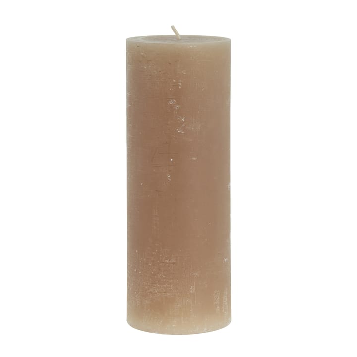 Lene Bjerre Rustic Kerze golden brown Ø7,5cm - 20cm - Lene Bjerre