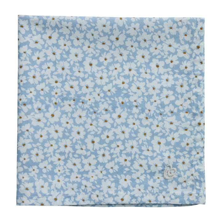 Liberte Serviette 40 x 40cm - Blue-white - Lene Bjerre