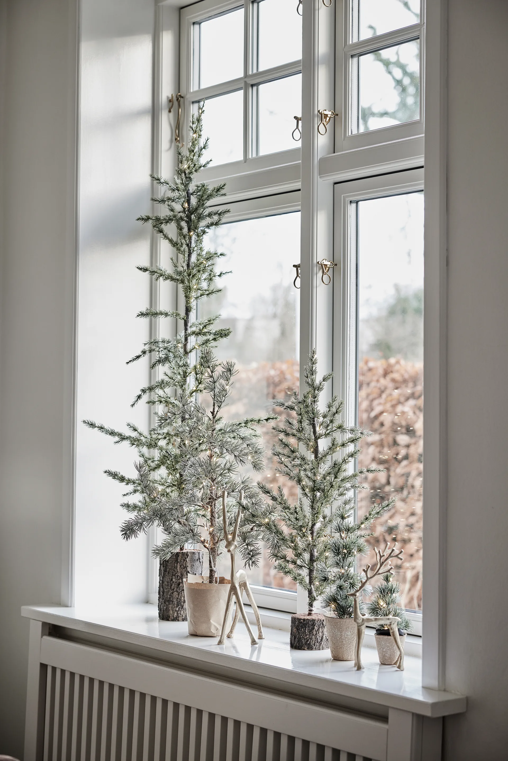 Marely Dekoration Rentier 23 cm, Hellgold Lene Bjerre