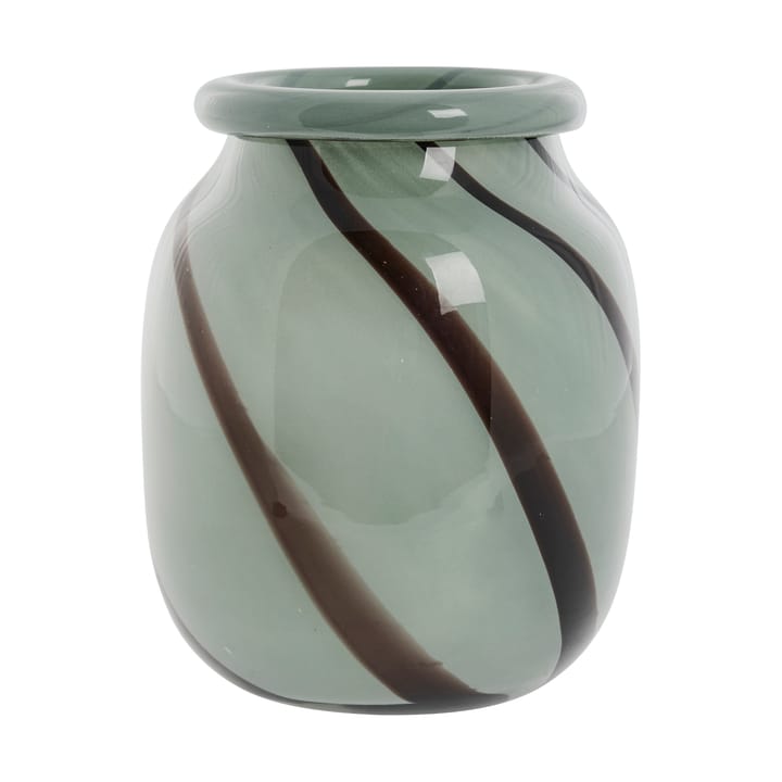 Marena Vase Ø16 cm - Green-black - Lene Bjerre