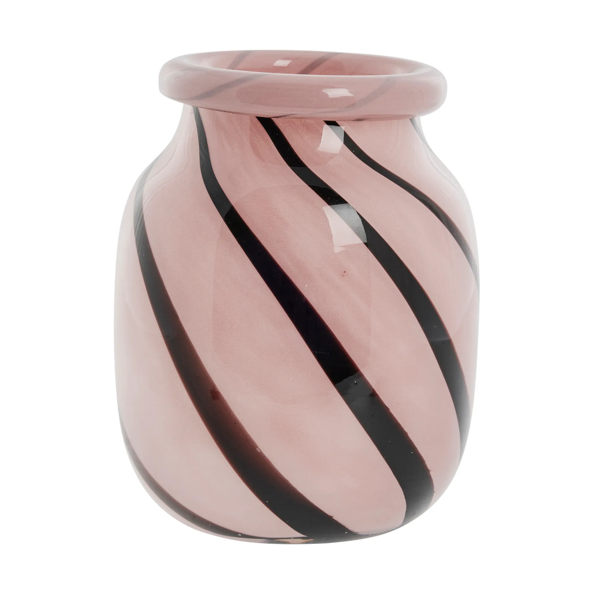 Marena Vase Ø16 cm, Rose-black Lene Bjerre