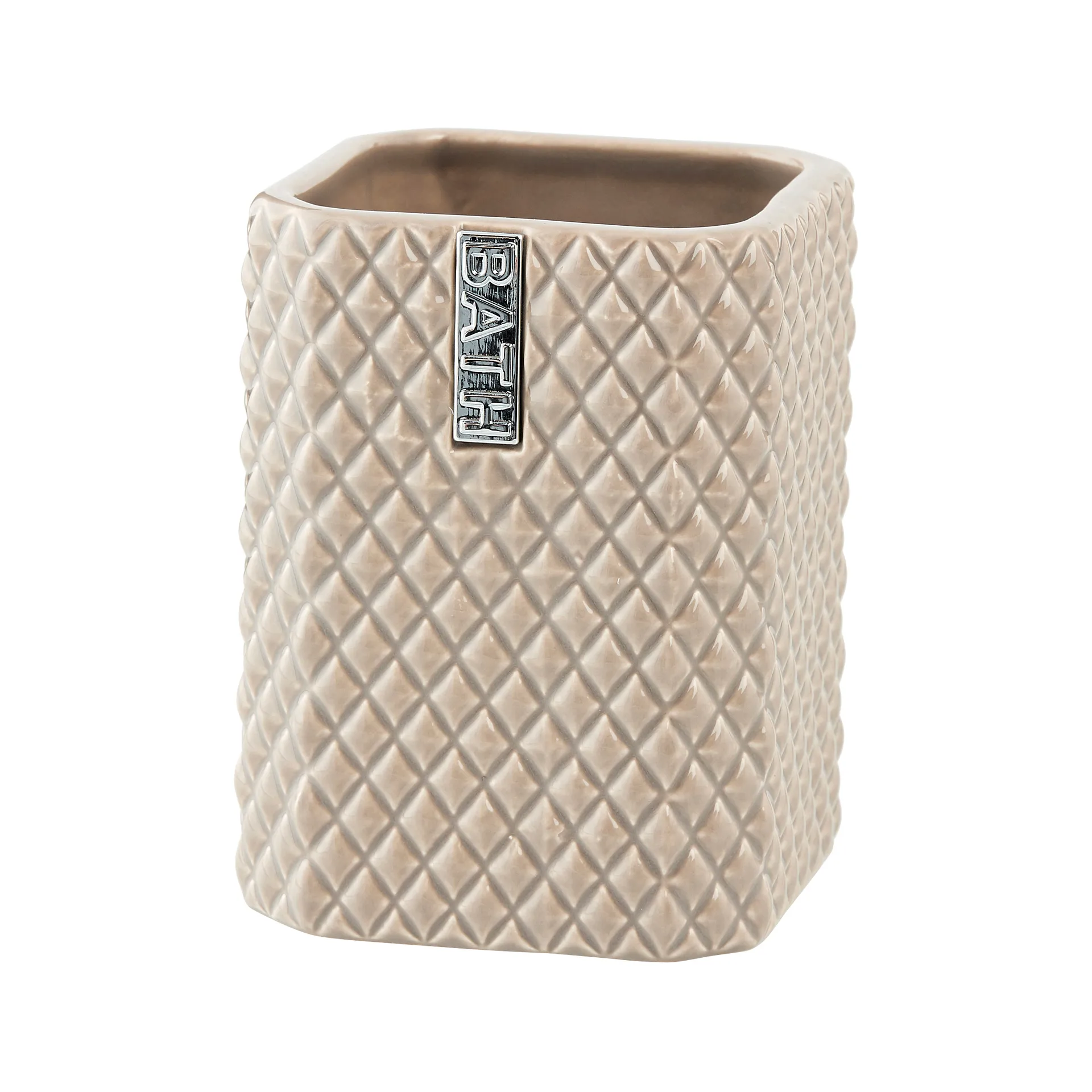 Marion Zahnputzbecher 10,5cm, Driftwood-silver Lene Bjerre