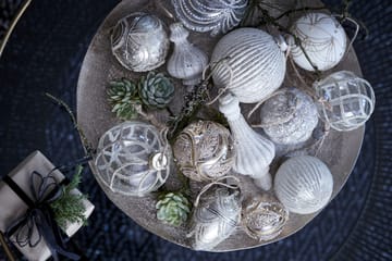 Merya Weihnachtskugel Ø10cm - Klar-gold - Lene Bjerre