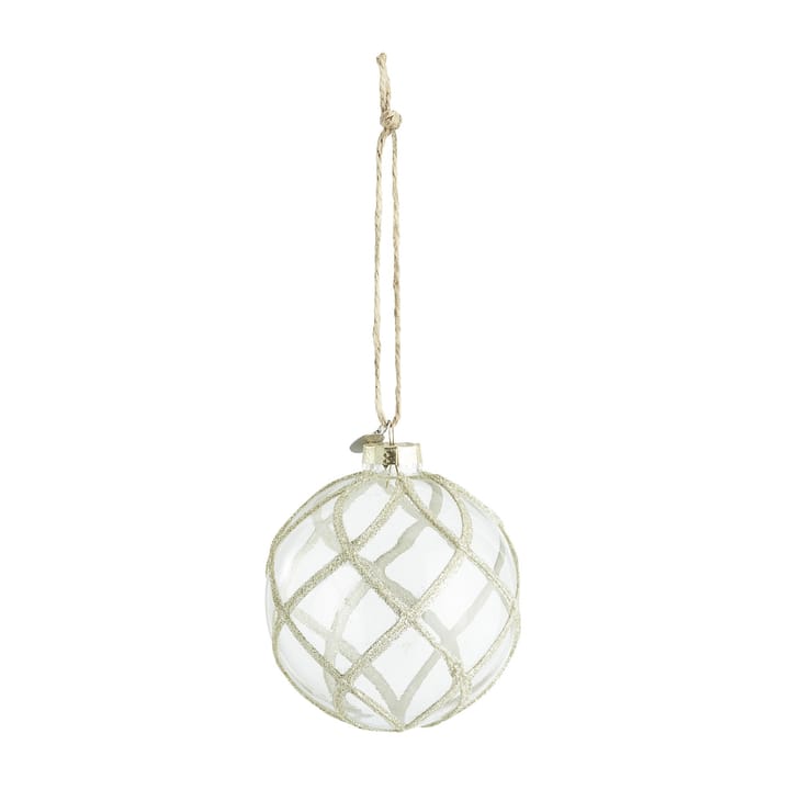 Merya Weihnachtskugel Ø10cm, Klar-gold Lene Bjerre