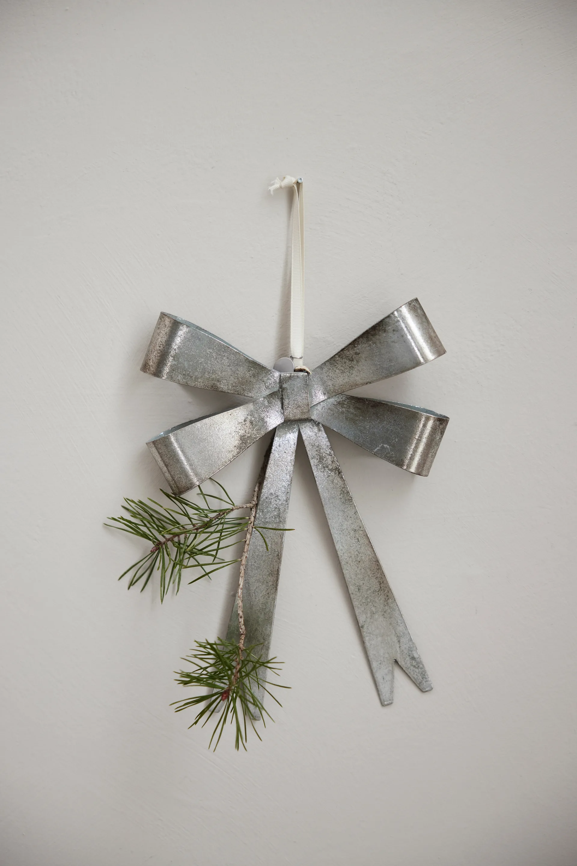 Missia Rosetten-Dekorationsanhänger 25 cm, Silber Lene Bjerre