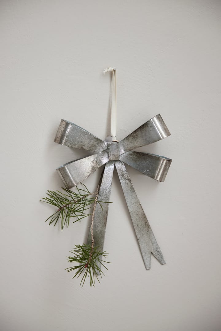 Missia Rosetten-Dekorationsanhänger 25 cm, Silber Lene Bjerre