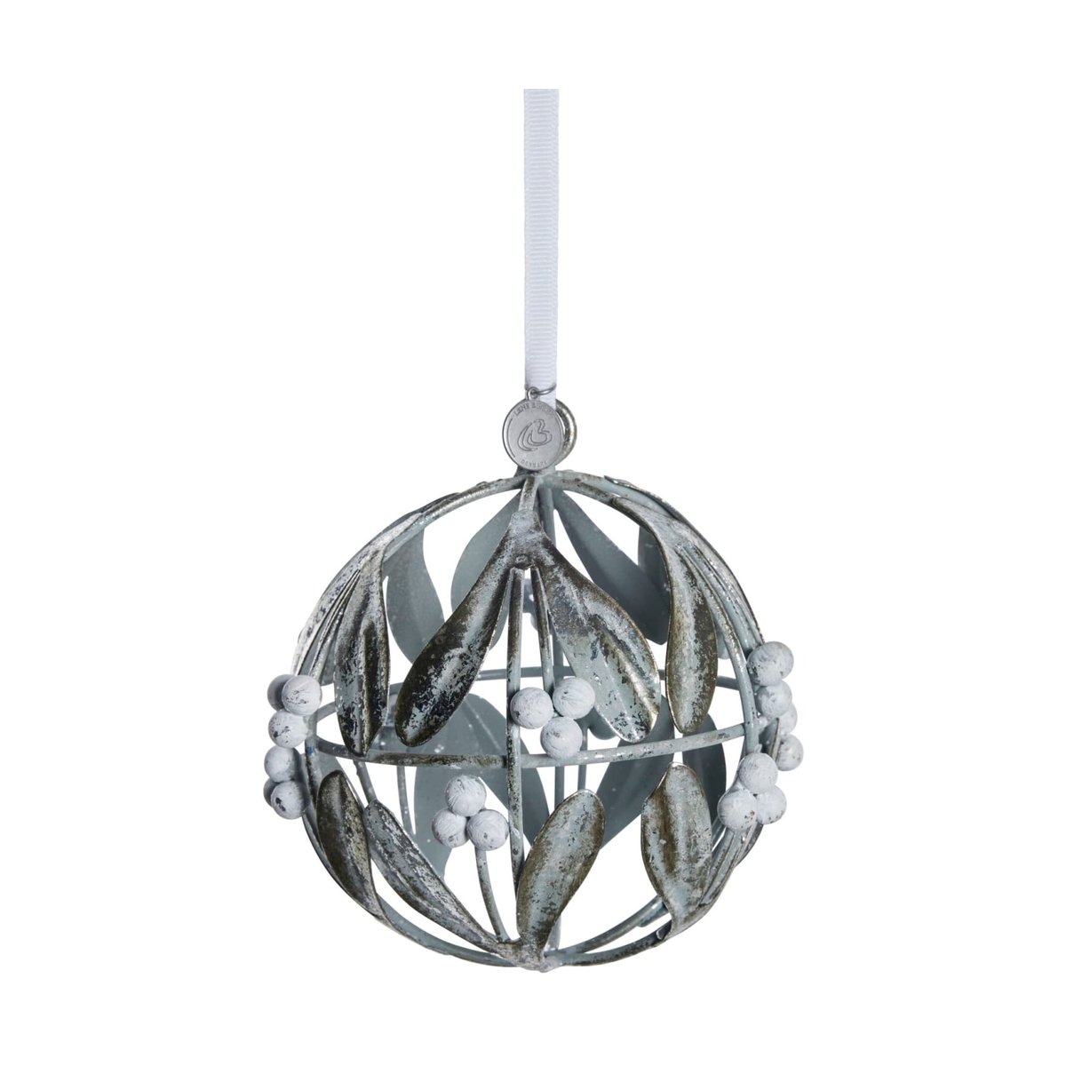 Lene Bjerre Missia Weihnachtskugel Ø12 cm Silber