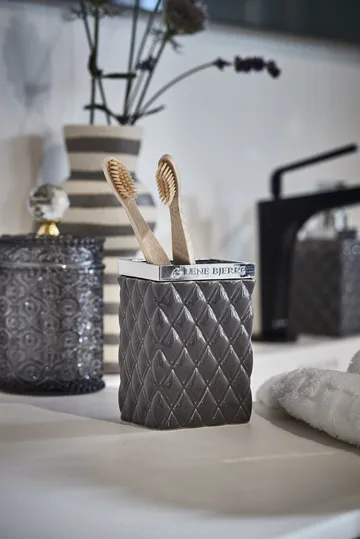 Miyelle Verwahrungsdose mit Deckel Ø10cm - Grey - Lene Bjerre