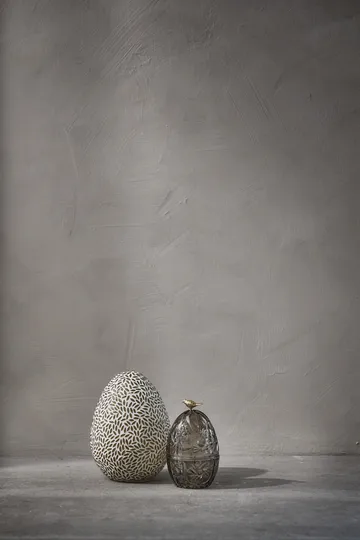 Murilia Osterei gclear-white - 20cm - Lene Bjerre