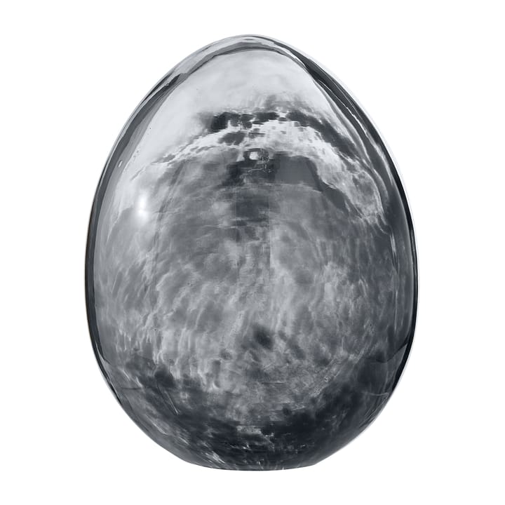 Murina Dekorationsei 15cm - Clear-black - Lene Bjerre