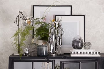 Murina Dekorationsei 15cm - Clear-black - Lene Bjerre