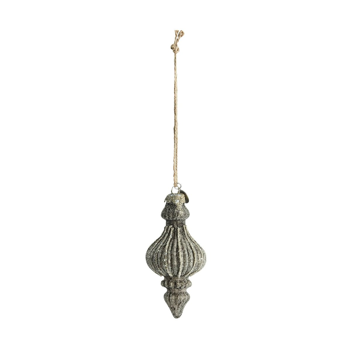 Lene Bjerre Norille Weihnachtsanhänger 12 cm Dunkelgrau