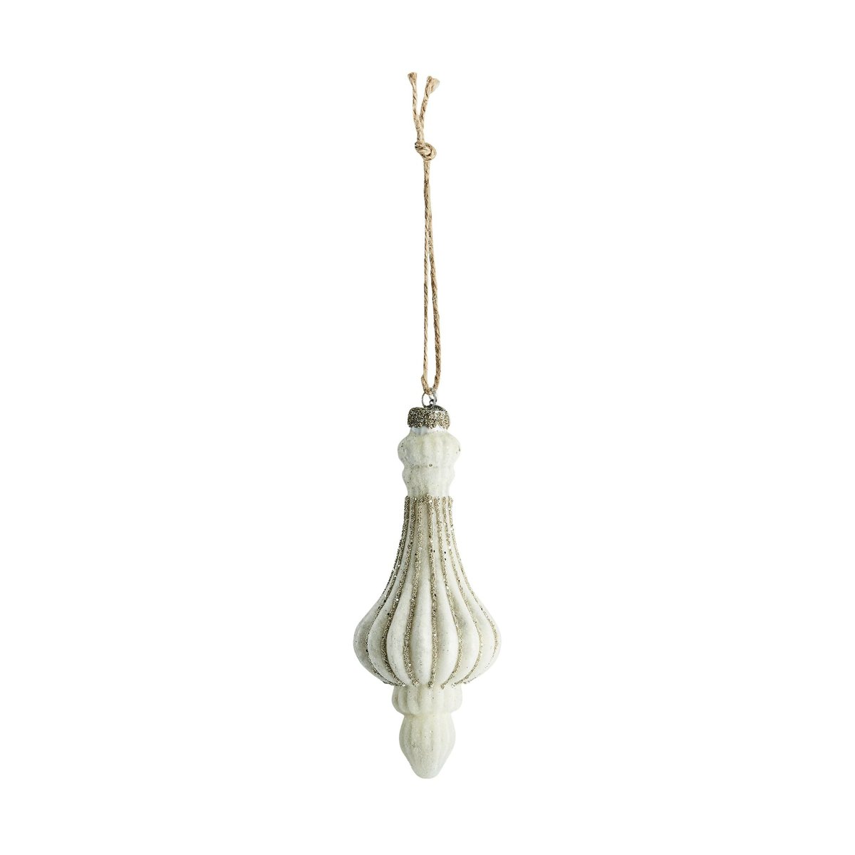 Lene Bjerre Norille Weihnachtsanhänger 16 cm Off white