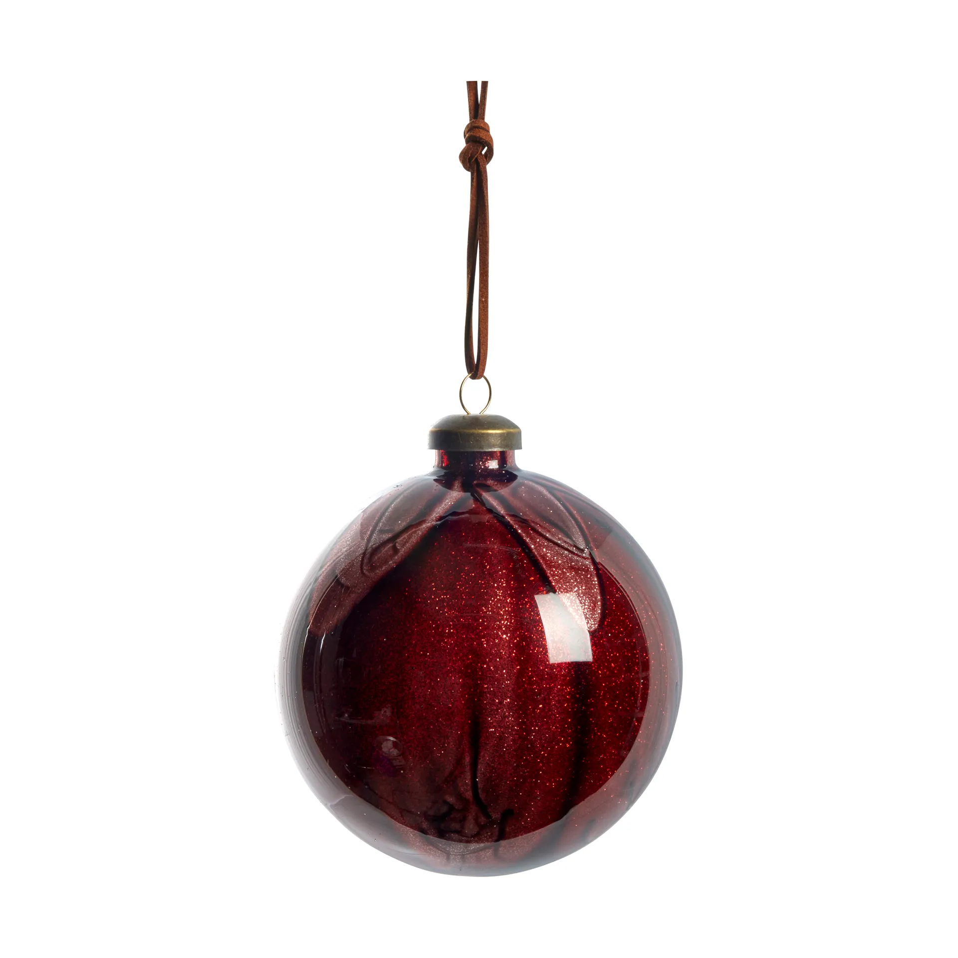 Nosille Christbaumkugel rund Ø10cm, Pomegranate Lene Bjerre