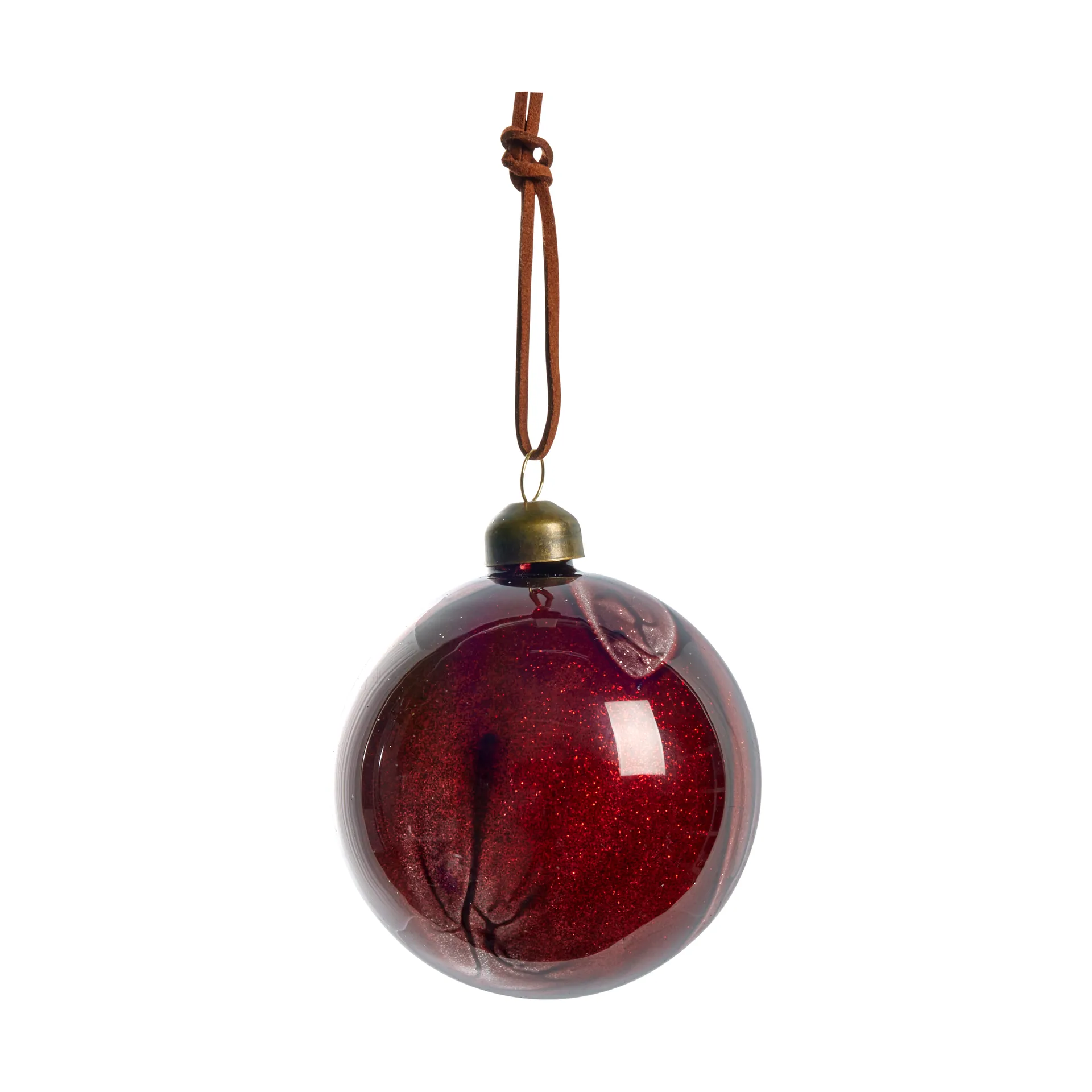 Nosille Christbaumkugel rund Ø8cm, Pomegranate Lene Bjerre