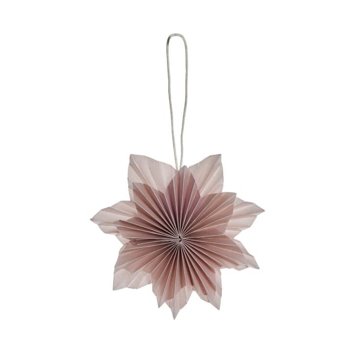Palisa Blumen Dekorationsanhänger 10 cm - Dark rose - Lene Bjerre