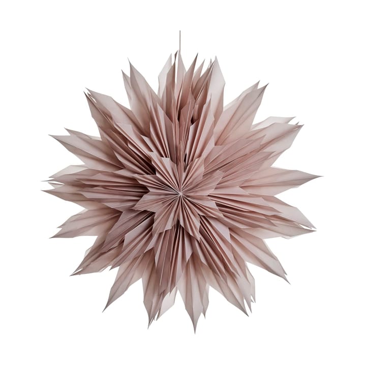Palisia Dekorationsstern Ø60 cm - Dark rose - Lene Bjerre