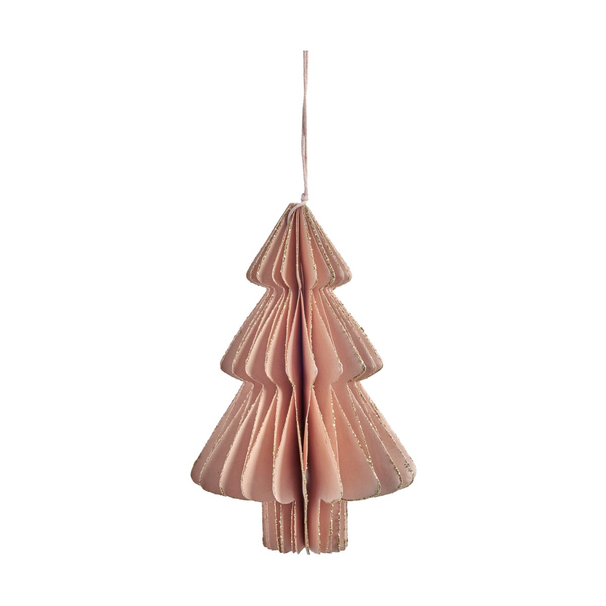 Lene Bjerre Pappia Weihnachtsanhänger Tanne 15 cm Rose