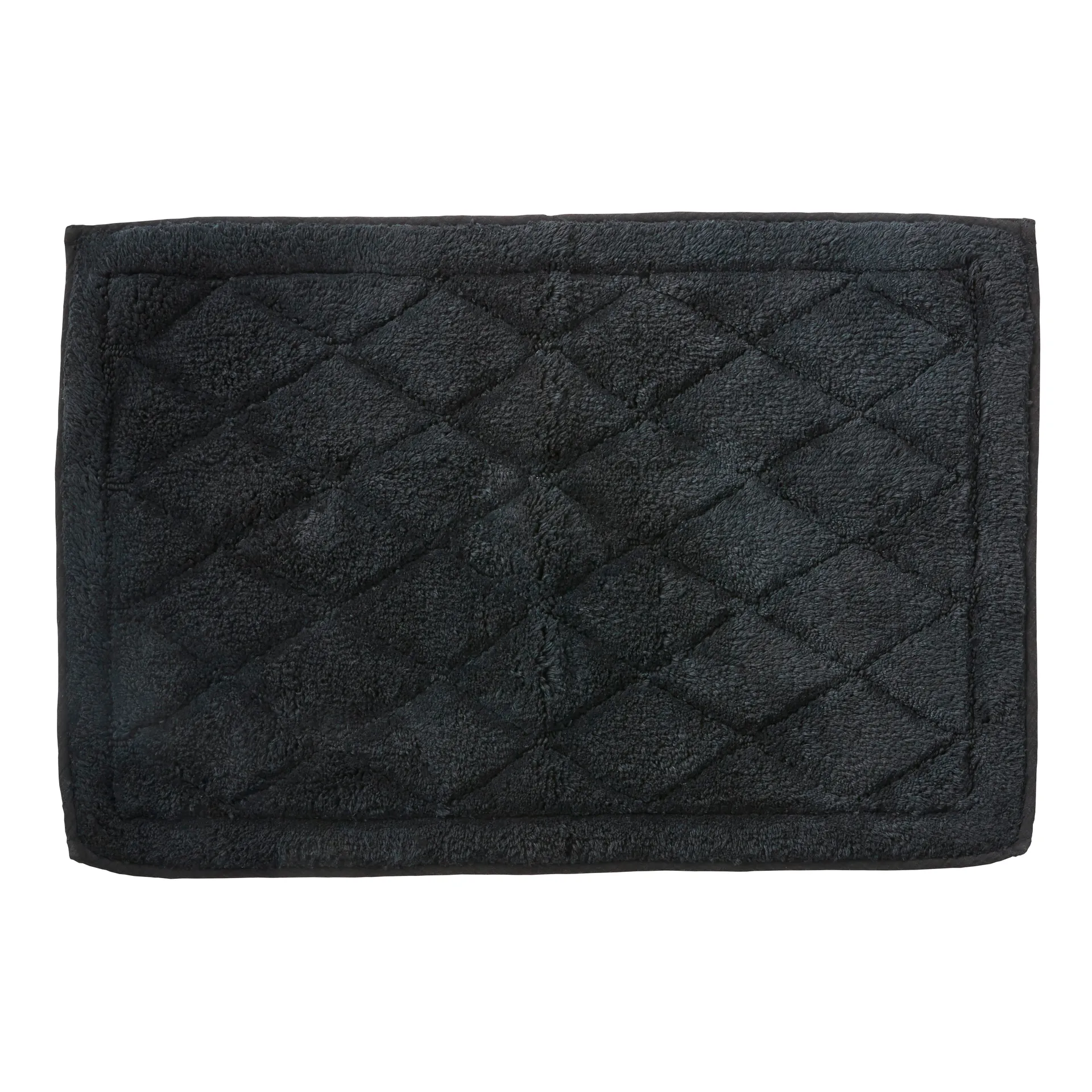 Portia Badezimmerteppich 60 x 90cm, Schwarz Lene Bjerre