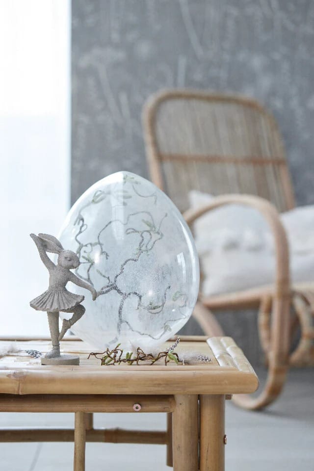 Semina Figur tanzender Hase 20cm, Grey Lene Bjerre
