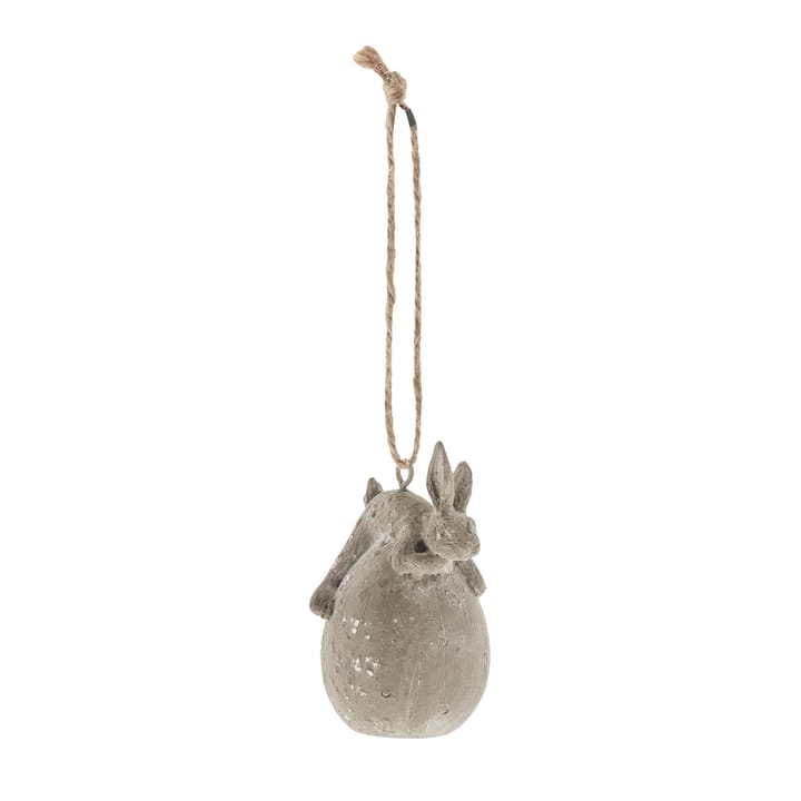 Semina Osteranhänger liegender Hase - Grey - Lene Bjerre