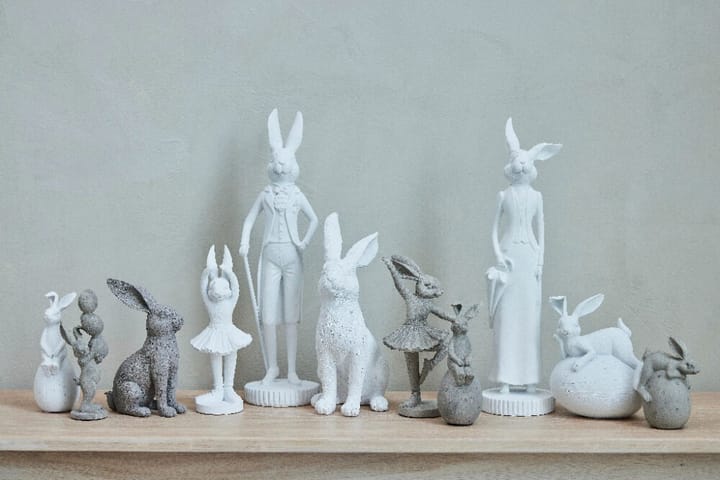 Semina Osterhase sitzend 17,2cm - White - Lene Bjerre