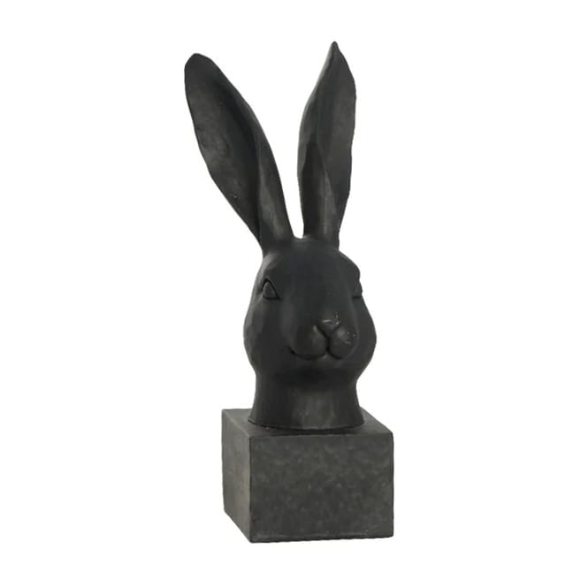 Semina Osterhasenbüste 26cm - Black - Lene Bjerre