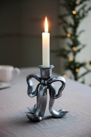 Serafina Bogen Kerzenhalter 19,7 cm - Antiksilber - Lene Bjerre
