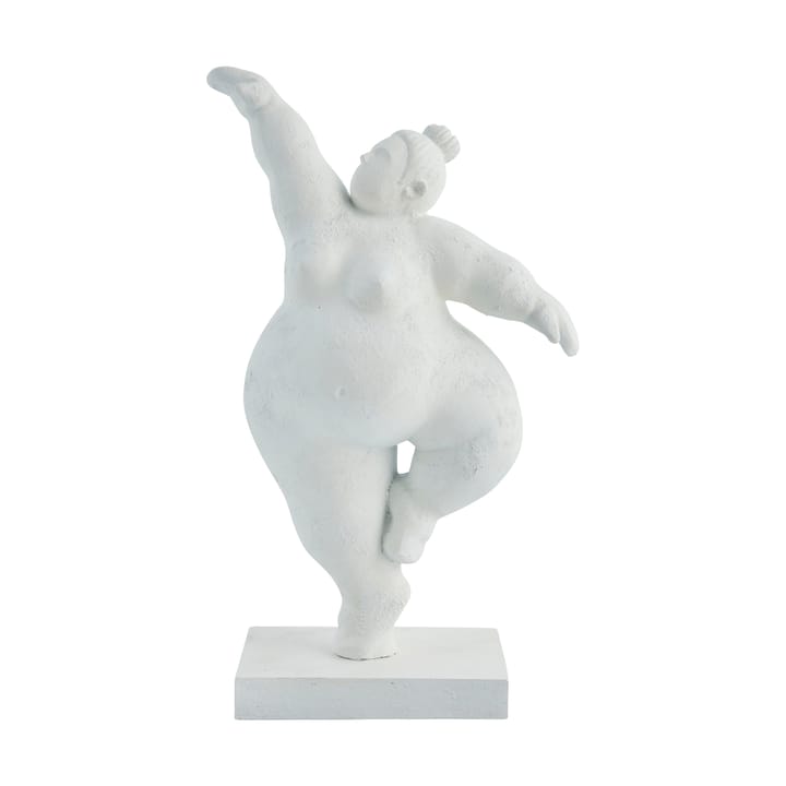 Serafina Dekoration Frau auf Zehenspitzen 28,8 cm - White - Lene Bjerre