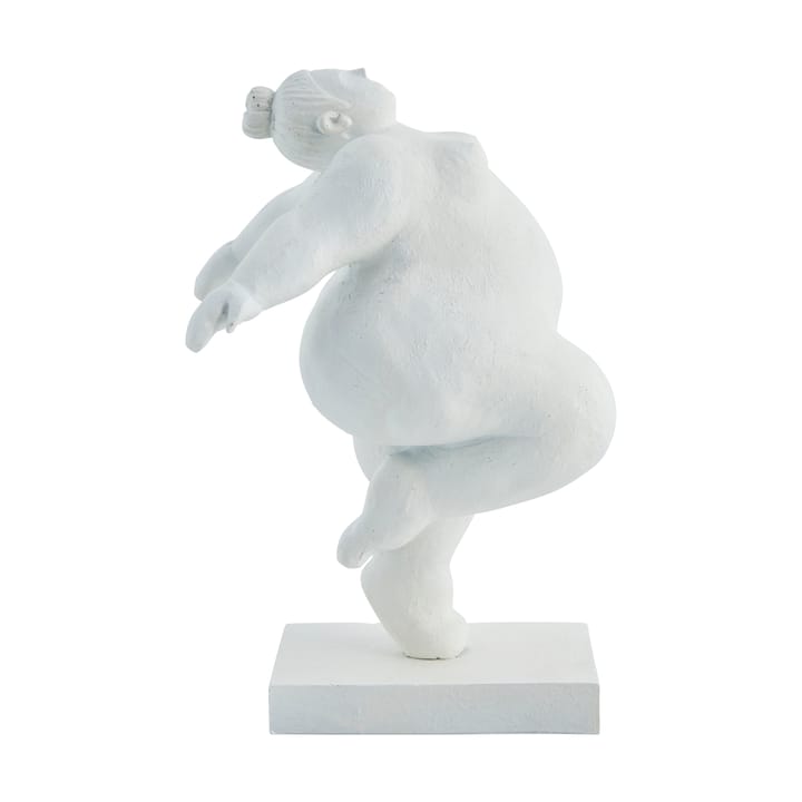 Serafina Dekoration Frau tanzend 23 cm - White - Lene Bjerre