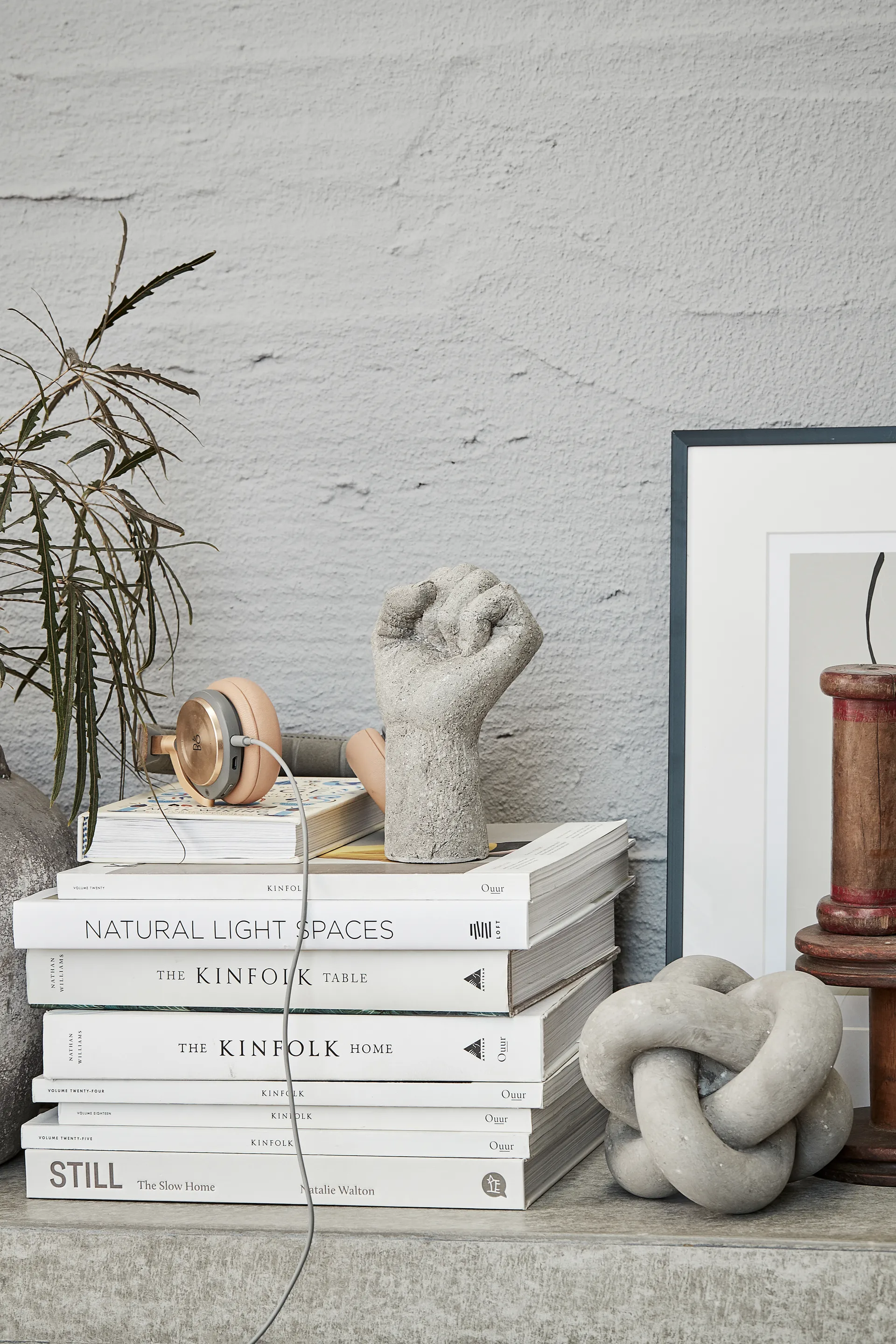 Serafina Dekoration Knoten 13cm, Grey Lene Bjerre