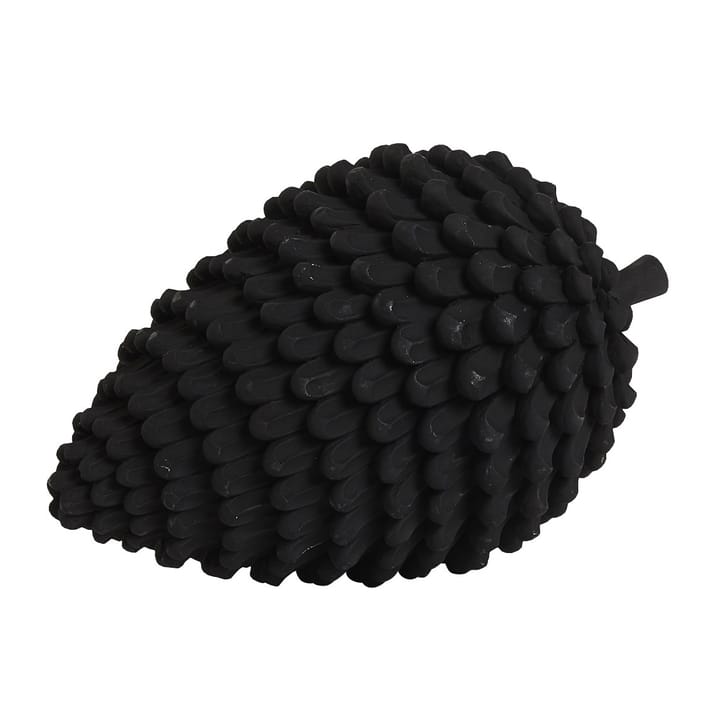 Serafina liegender Zapfen 16cm, Schwarz Lene Bjerre