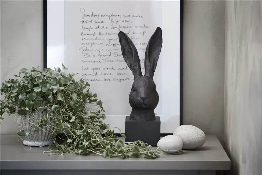 Sevinia Dekorationsei 4,5cm, White Lene Bjerre