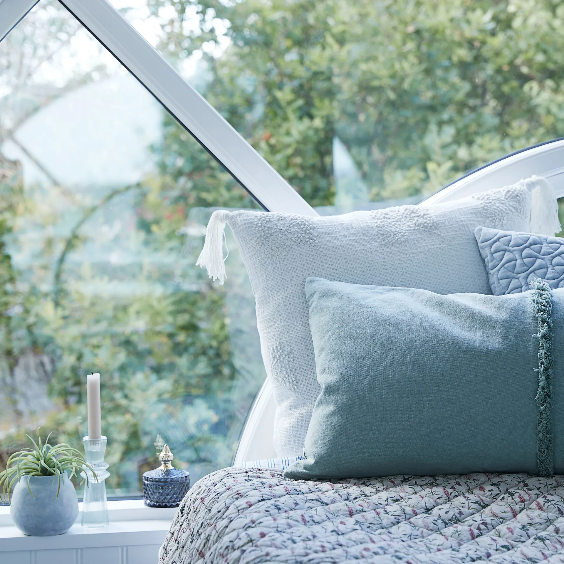 Sivia Kerzenhalter 15,5cm, Iceberg green Lene Bjerre