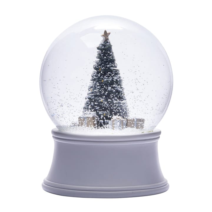 Snovia Schneekugel Weihnachtsbaum 15cm, Weiß-klar Lene Bjerre