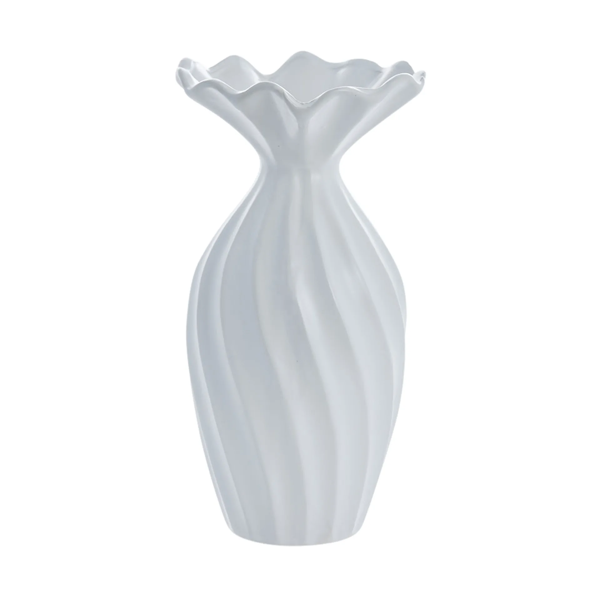 Susille Vase 25cm, White Lene Bjerre