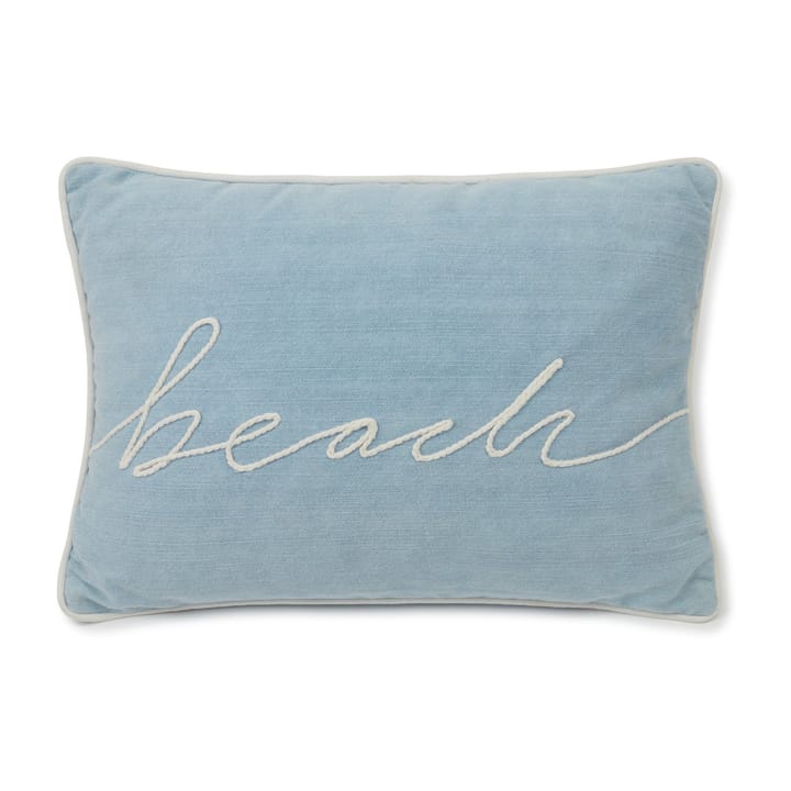 Beach small rope twill Kissen 30 x 40cm, Light blue Lexington