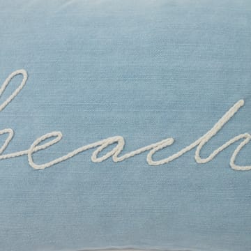 Beach small rope twill Kissen 30 x 40cm - Light blue - Lexington