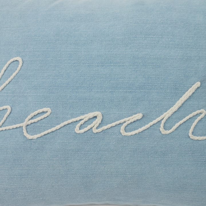 Beach small rope twill Kissen 30 x 40cm, Light blue Lexington