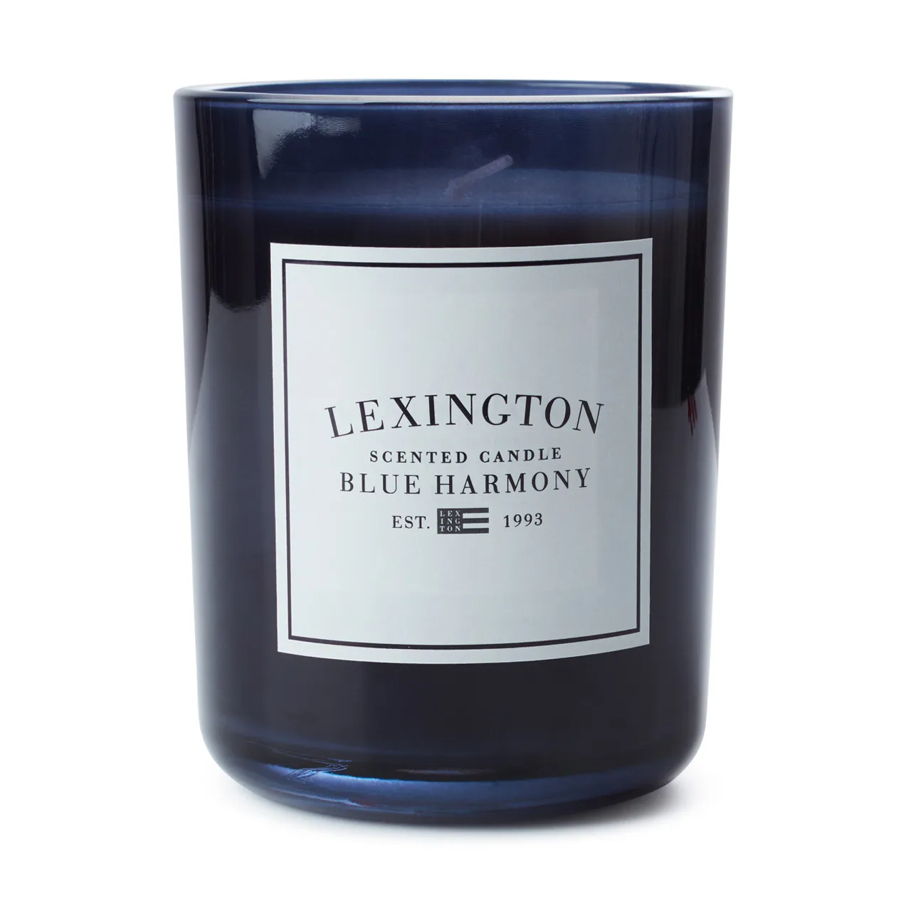 Blue Harmony Duftkerze 60 Stunden, Dark blue Lexington