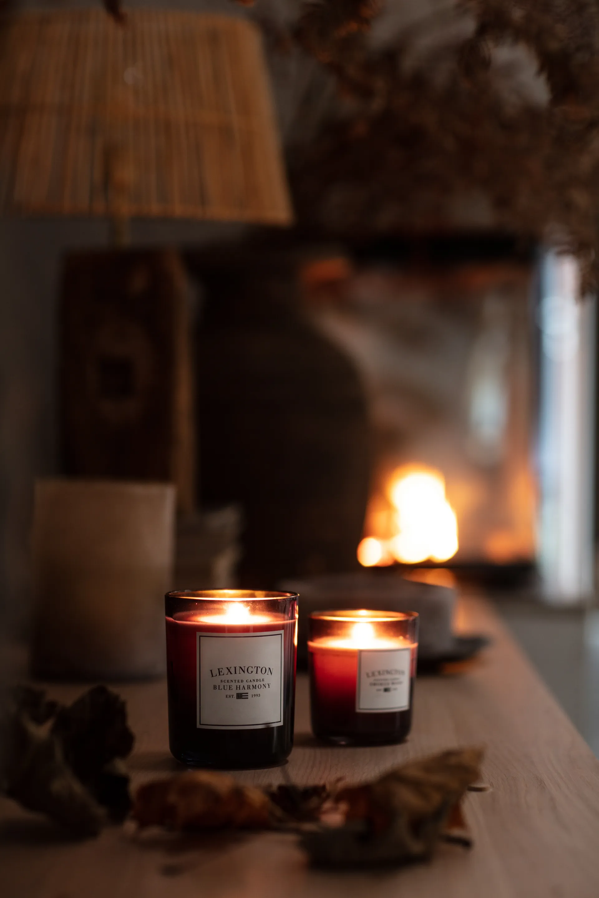 Blue Harmony Duftkerze 60 Stunden, Dark blue Lexington