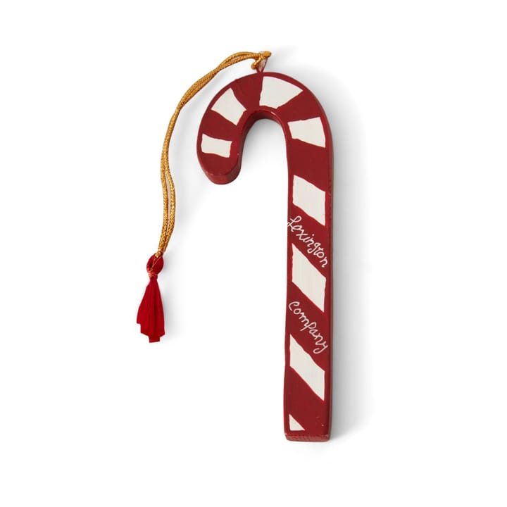 Candy Cane Papier Maché Weihnachtsbaumanhänger, 12cm Lexington