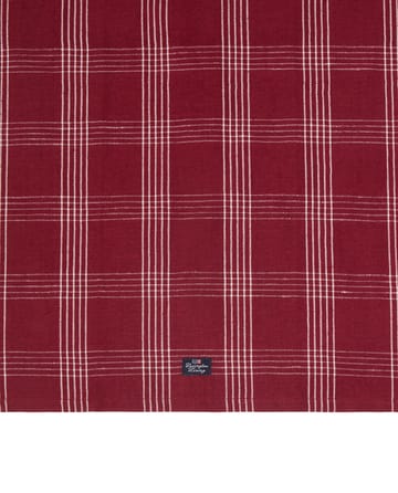 Checked Leinen/Baumwolle Küchenhandtuch 50x70 cm - Red-white - Lexington