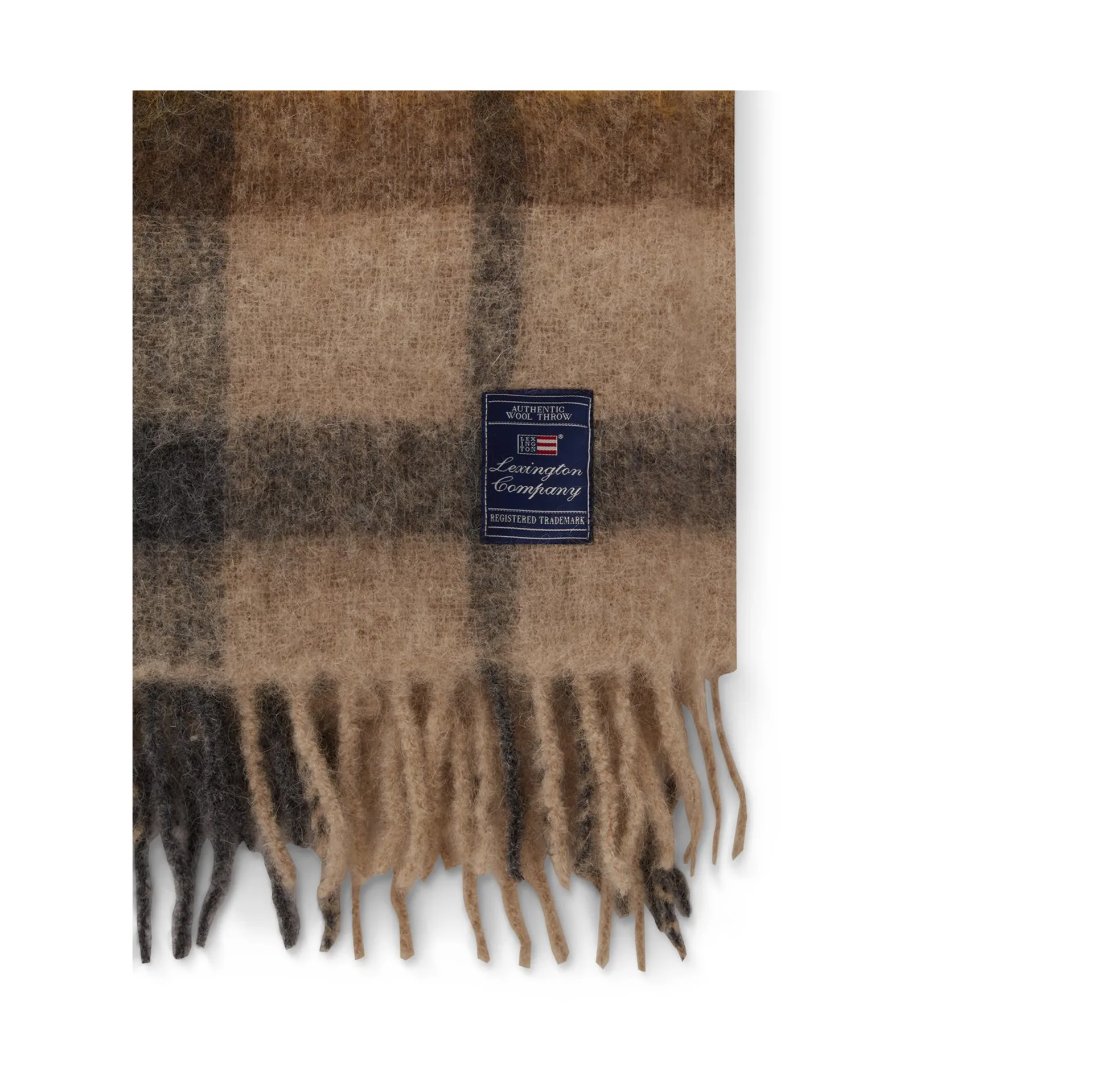 Checked Mohair Mix Decke 130 x 170 cm
, Multi Lexington