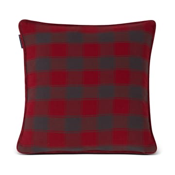 Checked Organic Cotton Canvas Kissenbezug 50x50 cm - Winter Wonder Land - Lexington